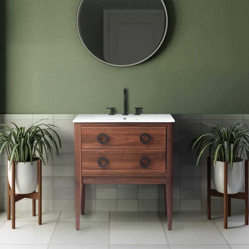 Corbin Classic 1-Drawer Bath Vanity Base Only (Sink Basin Not Included)