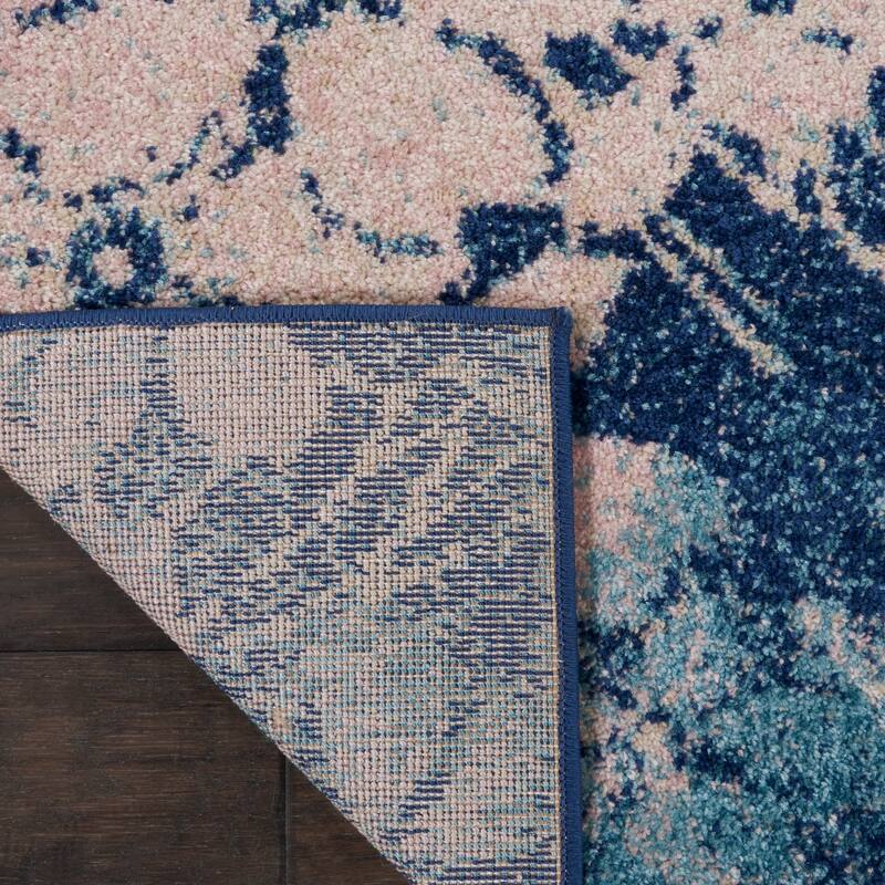 Nourison Tranquil Contemporary Abstract Floral Area Rug