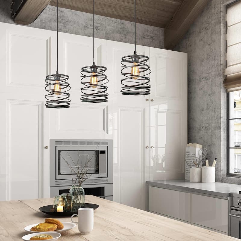 The Gray Barn Farmhouse 1-Light Pendant Light for the Kitchen Island Dining Room