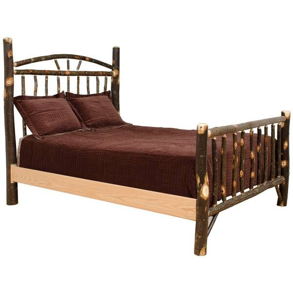 Hickory Log Wagon Wheel Bed Frame Bed Bath & Beyond 33626242