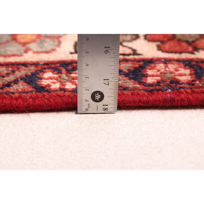 ECARPETGALLERY Hand-knotted Anadol Dark Red Wool Rug - 5'1 x 7'4