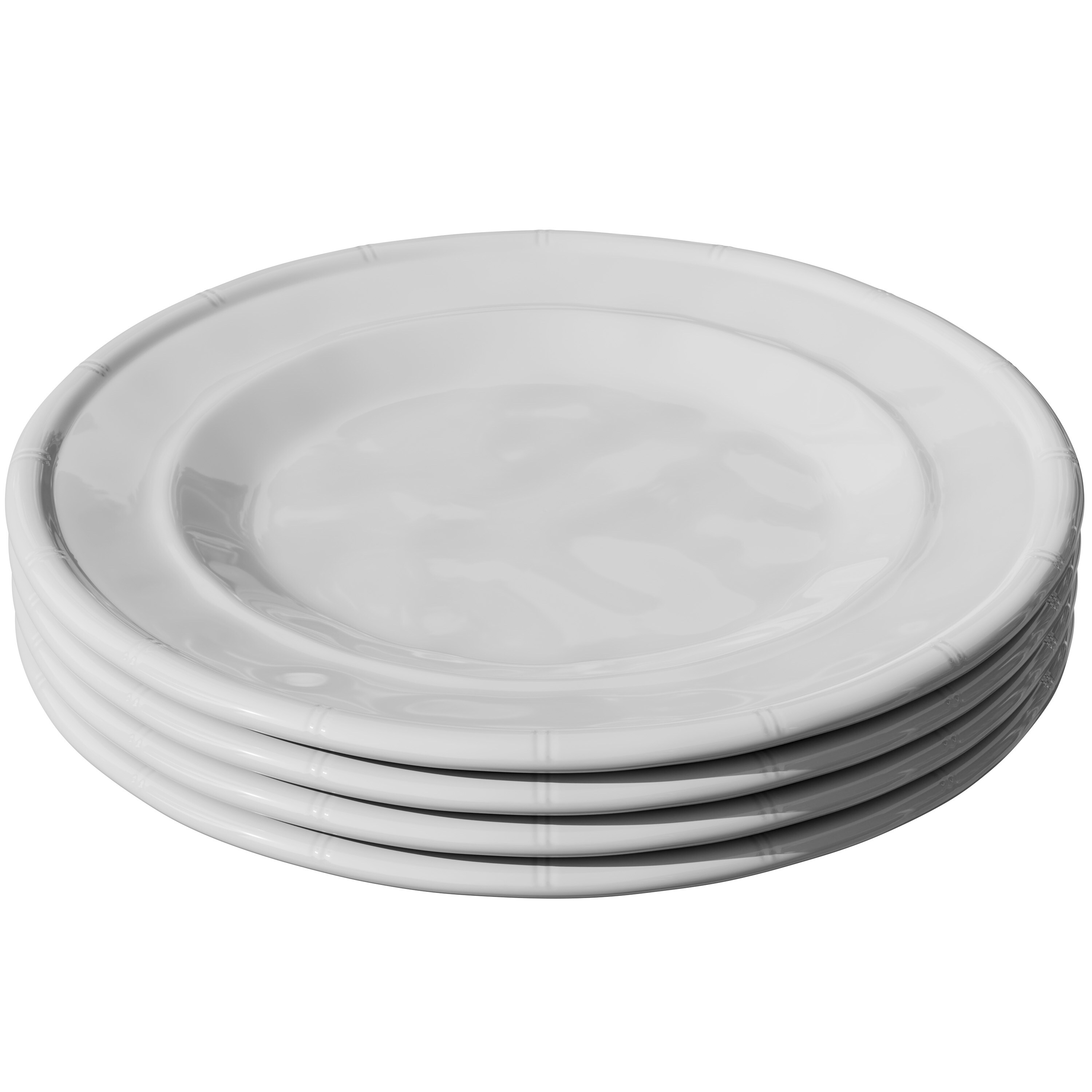 White melamine plates cheap