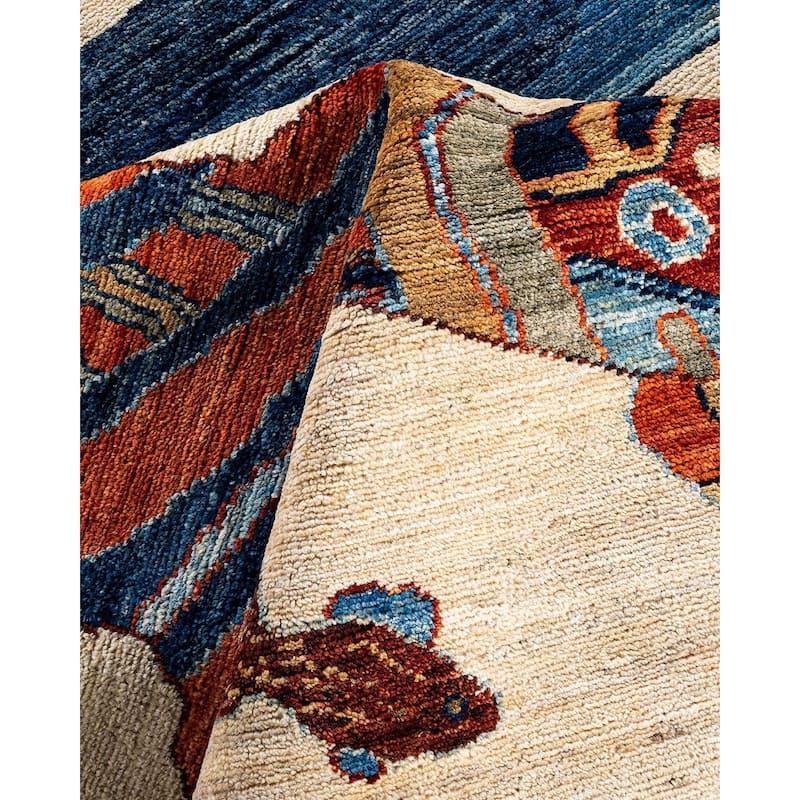 Serapi, One-of-a-Kind Hand-Knotted Area Rug - 6' 1" x 9' 5"