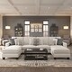 preview thumbnail 26 of 35, Stockton Chaise Lounge with Arms by Bush Furniture