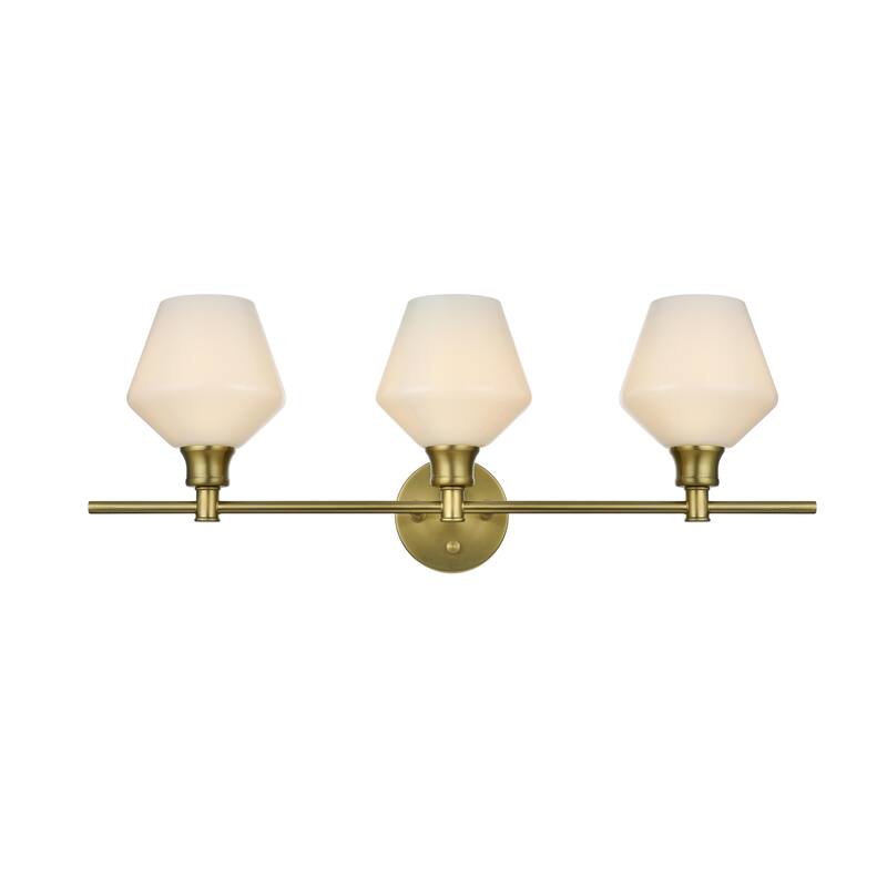 Gerald 3-Light Wall Sconce - 28.1/10.2 - 28.1/10.2
