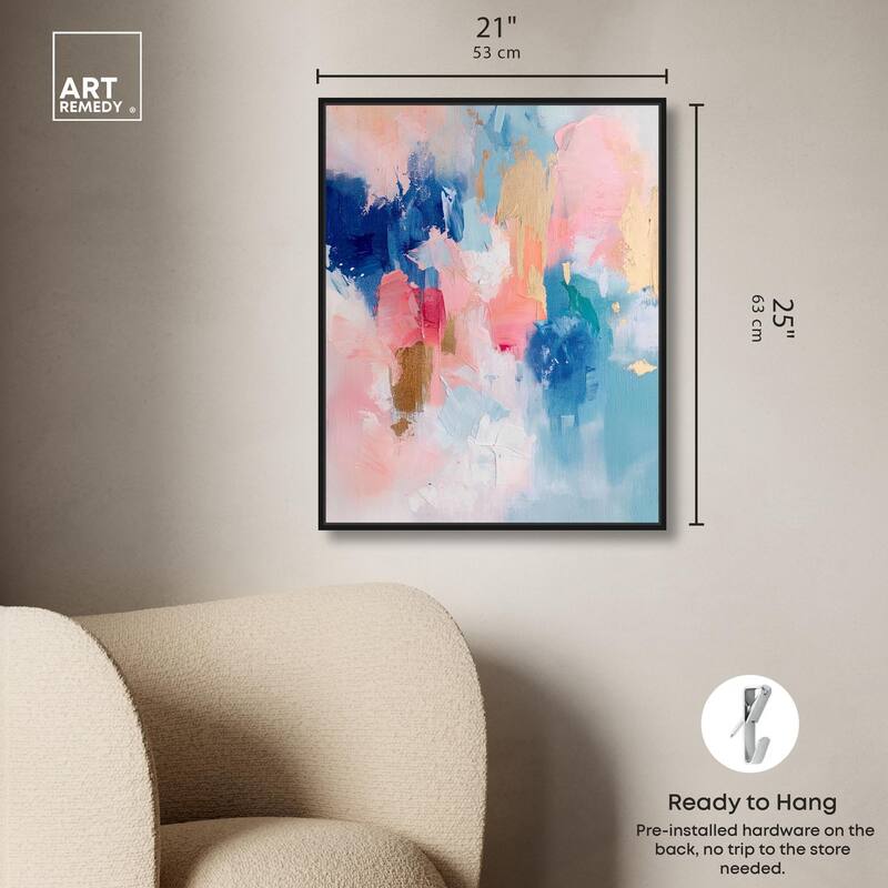 Prismatic Cosmos Canvas by Art Remedy