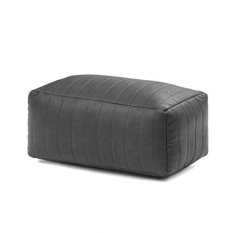 Jani Footrest Bench Ottoman Pouf - Handcrafted for Seating, Footrest, Home Decor for Living Room, Bedroom Pouf