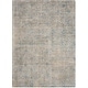 preview thumbnail 9 of 15, Desert Skies Vintage Floral Beige Blue Area Rug