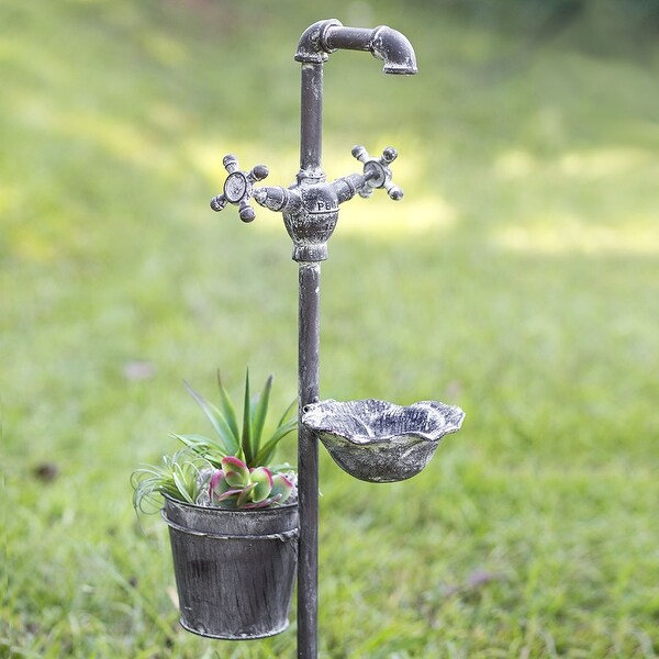 Planter and Feeder Garden Stake