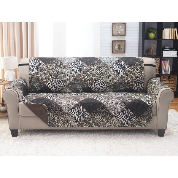 Reversible Furniture Protector XL Sofa Safari 122" x 80" Overstock