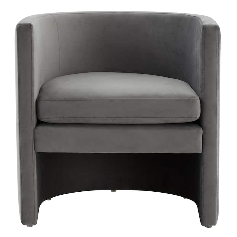 SAFAVIEH Couture Nastja Curved Accent Chair - 26Wx26Dx28H
