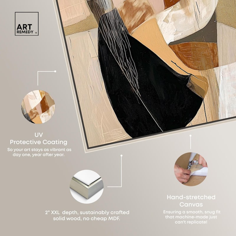 Tactile Depth II Canvas by Art Remedy