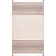 preview thumbnail 14 of 18, Nuloom Contemporary Flatweave Handmade Diamond Bands Solid Area Rug
