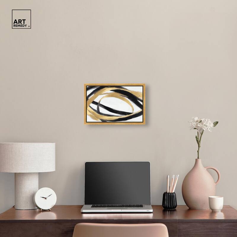 Loops of Luxury II Canvas by Art Remedy