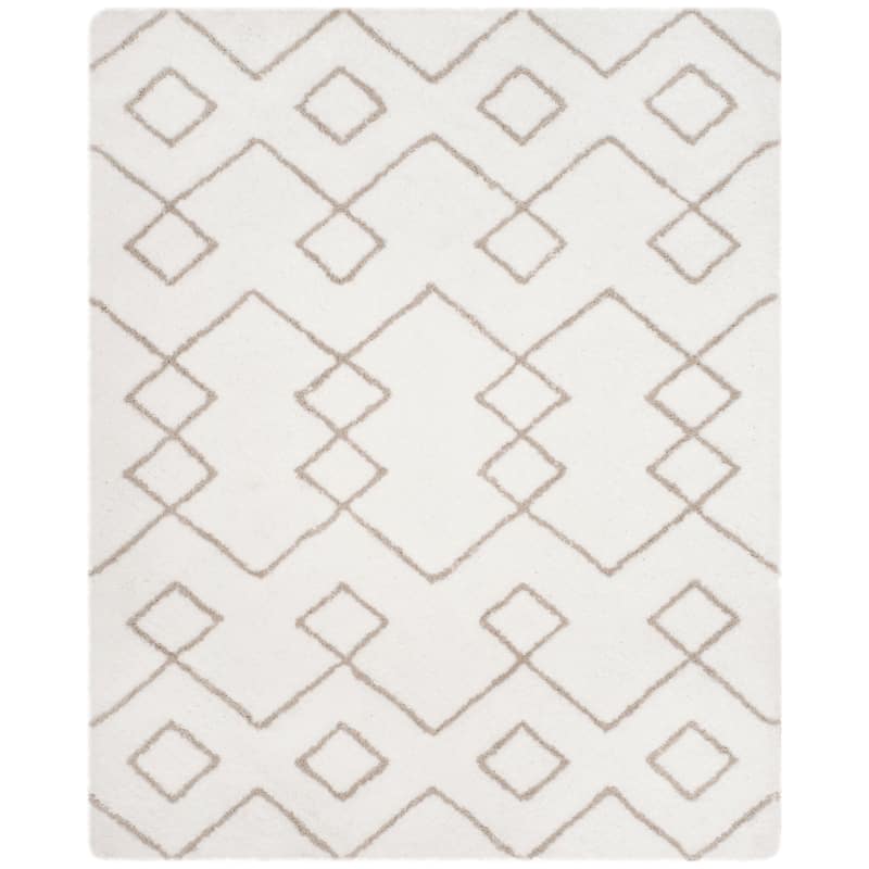 SAFAVIEH Handmade Toronto Shag Welmoet Polyester Rug