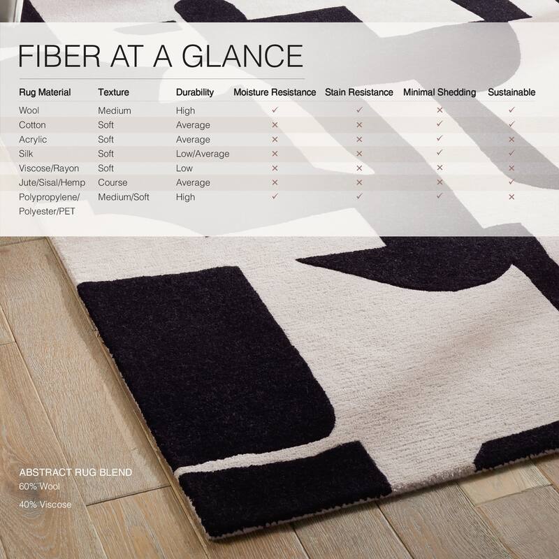 Utopian Handmade Abstract Area Rug