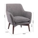 preview thumbnail 4 of 22, Pierre Accent Chair in Performance Fabric by Greyson Living