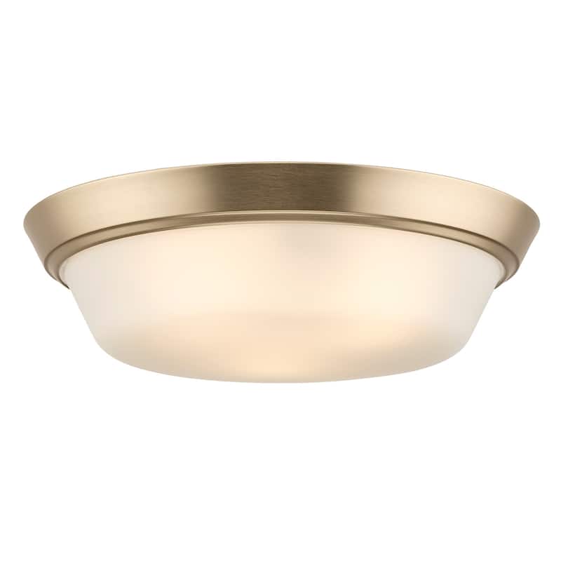 Progress Lighting P350304 Edessa 3 Light 16" Wide Flush Mount Bowl