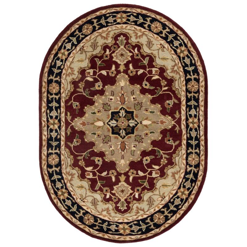SAFAVIEH Handmade Heritage Kassandra Traditional Oriental Wool Rug