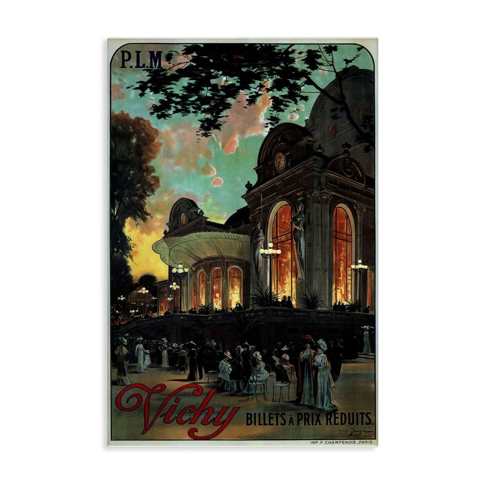 Stupell Great Bullfight Antique Advertisement Canvas Wall Art Design By Marcus Jules