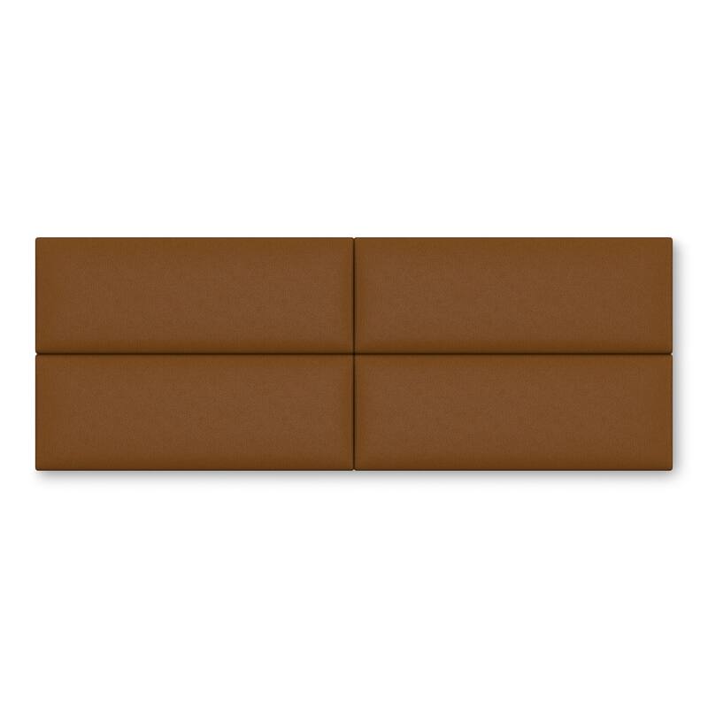 Jaxx Panelist Modern Padded Headboard in Premium Vegan Leather - Set of 4 Panels