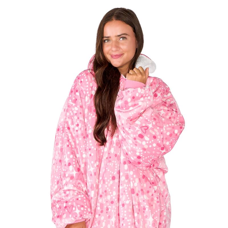 Bare Homey B-Cozy Oversized Sherpa Wearable Blanket