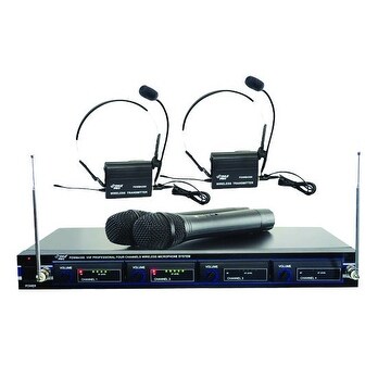 Pyle Pro Wireless 4 Mic System