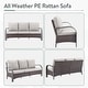 preview thumbnail 172 of 174, Pocassy Outdoor Patio Furniture Set