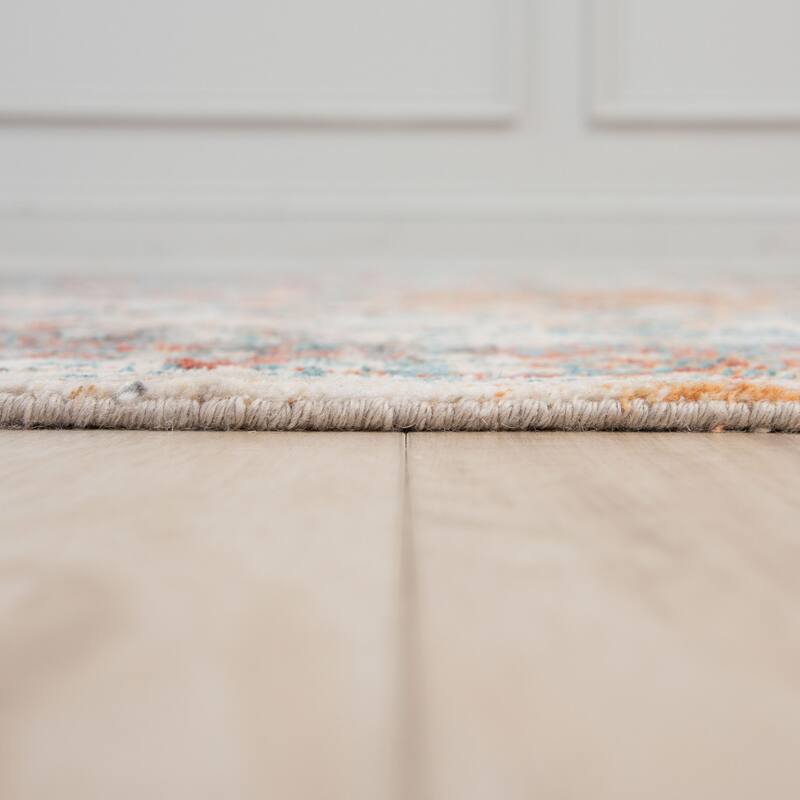 Alora Decor Cosmopolitan Modern Charcoal Gray Wool/Tencel Area Rug