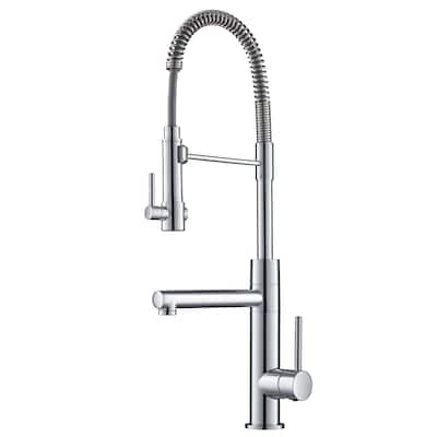 Kraus Artec 2-Function Commercial Pulldown Pot Filler Kitchen Faucet
