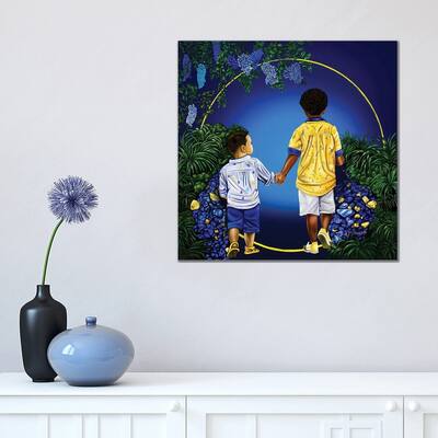 iCanvas "Journey With My Brother" by Poetically Illustrated Canvas Print