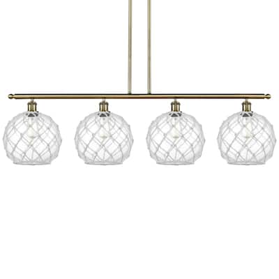 Innovations Lighting 516-4I-13-49 Farmhouse Rope Linear Farmhouse Rope