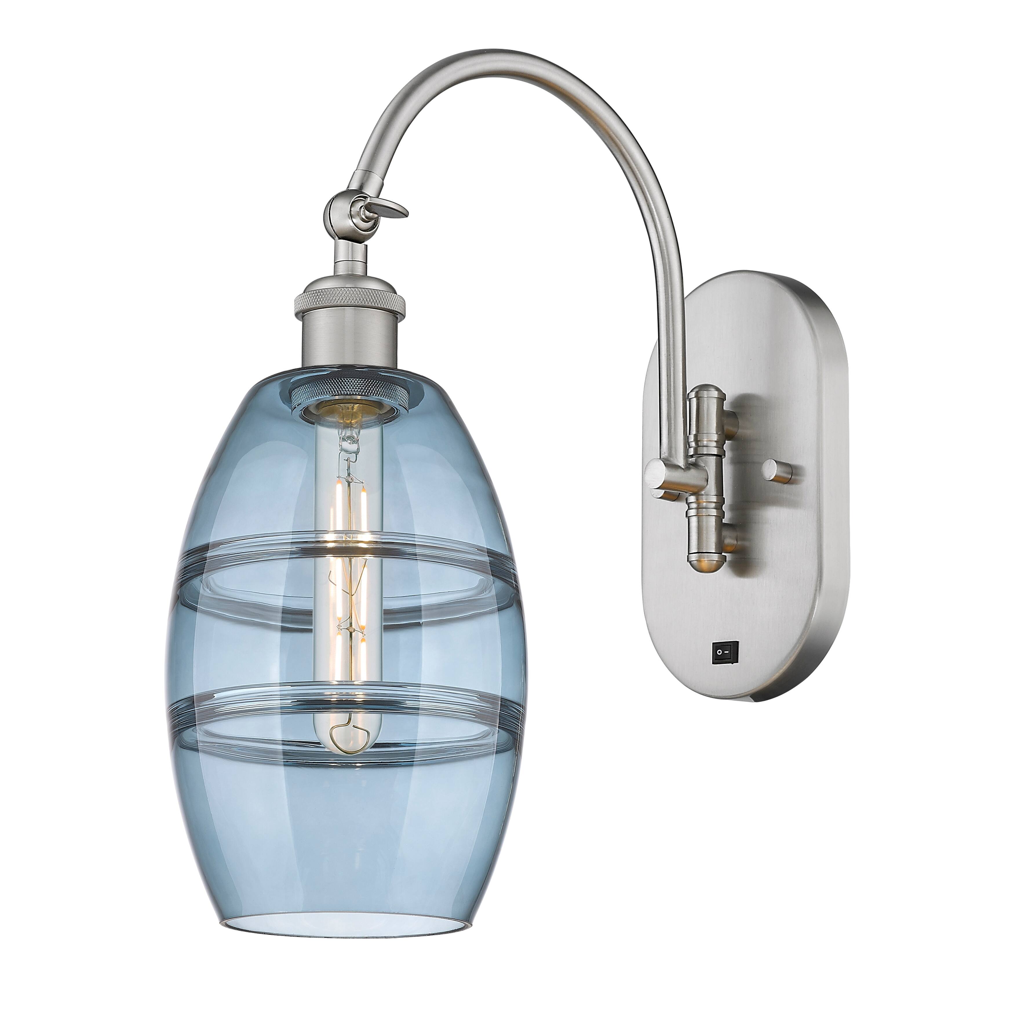 Option Princess Blue Shade / Brushed Satin Nickel