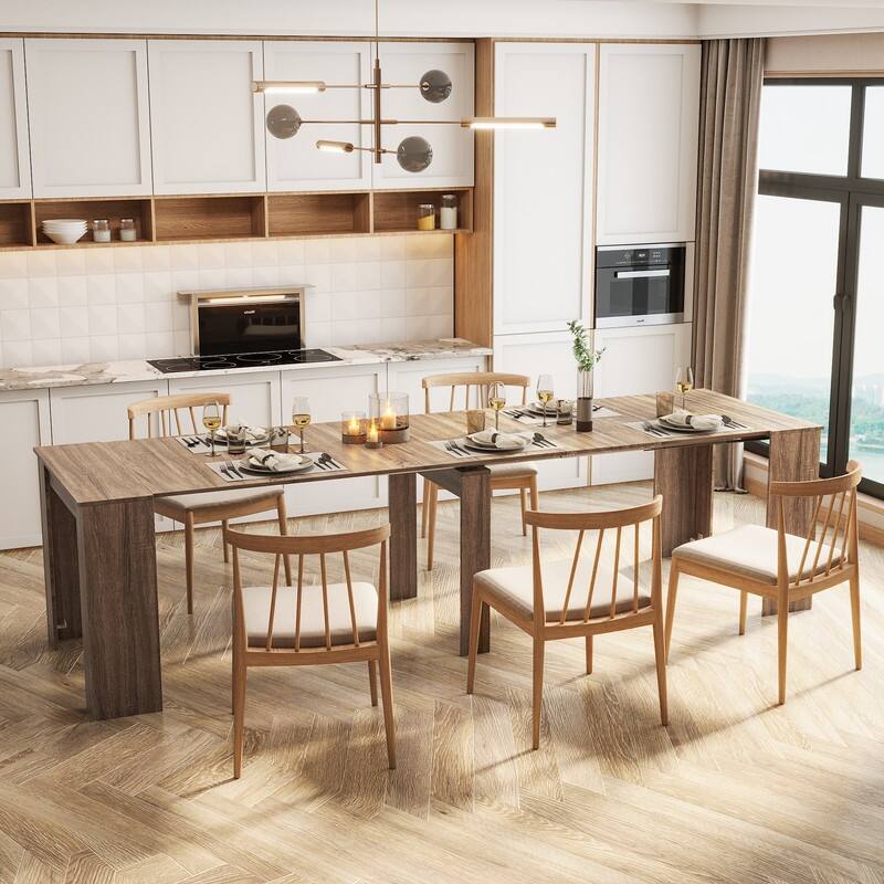 Multifunctional Extendable Dining Table,Console Table