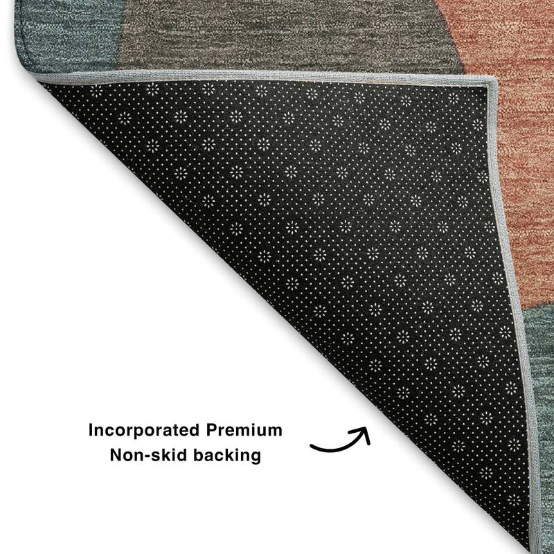 Premium Washable Super Soft Contemporary Siena Mayfield Rug