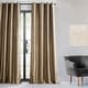 preview thumbnail 18 of 70, Exclusive Fabrics Grommet Blackout Faux Silk Taffeta 108-inch Curtain (1 Panel)