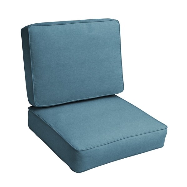 Denim patio on sale cushions