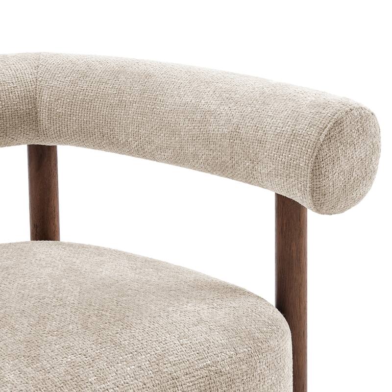 NPD Furniture Vincent Chenille Accent Arm Chair