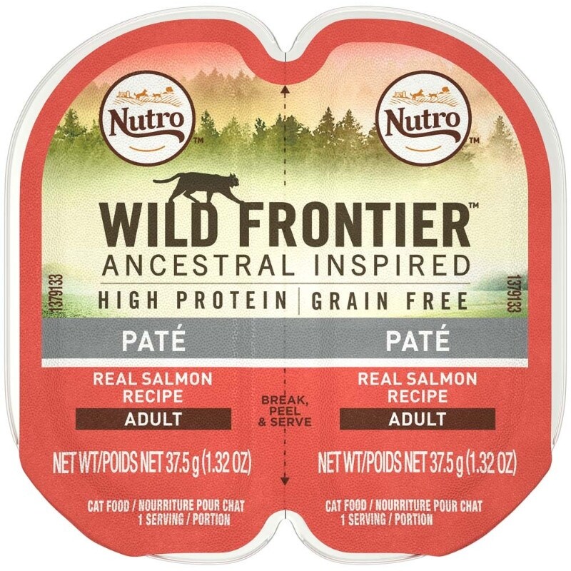 Shop Nutro Wild Frontier Perfect Portions Pate Real Salmon Wet Cat