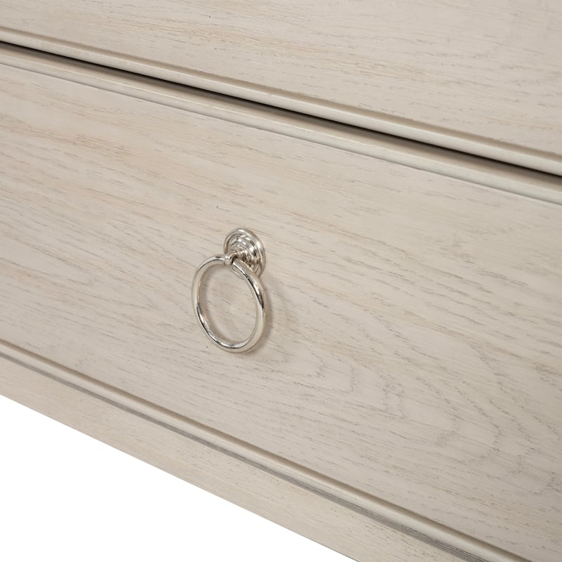 Furniture of America Fable Modern 3-Piece Solid Wood Dresser and 2-Nightstand Bedroom Set