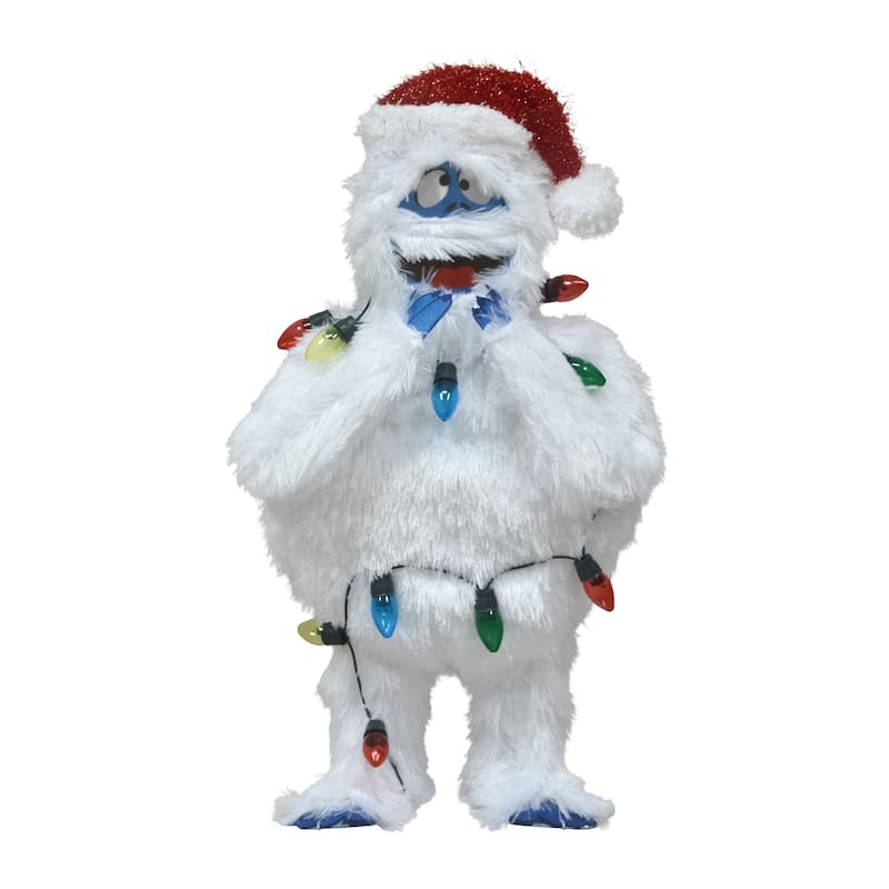 24" Rudolph 3D LED Yard Art Bumble with Light Strand