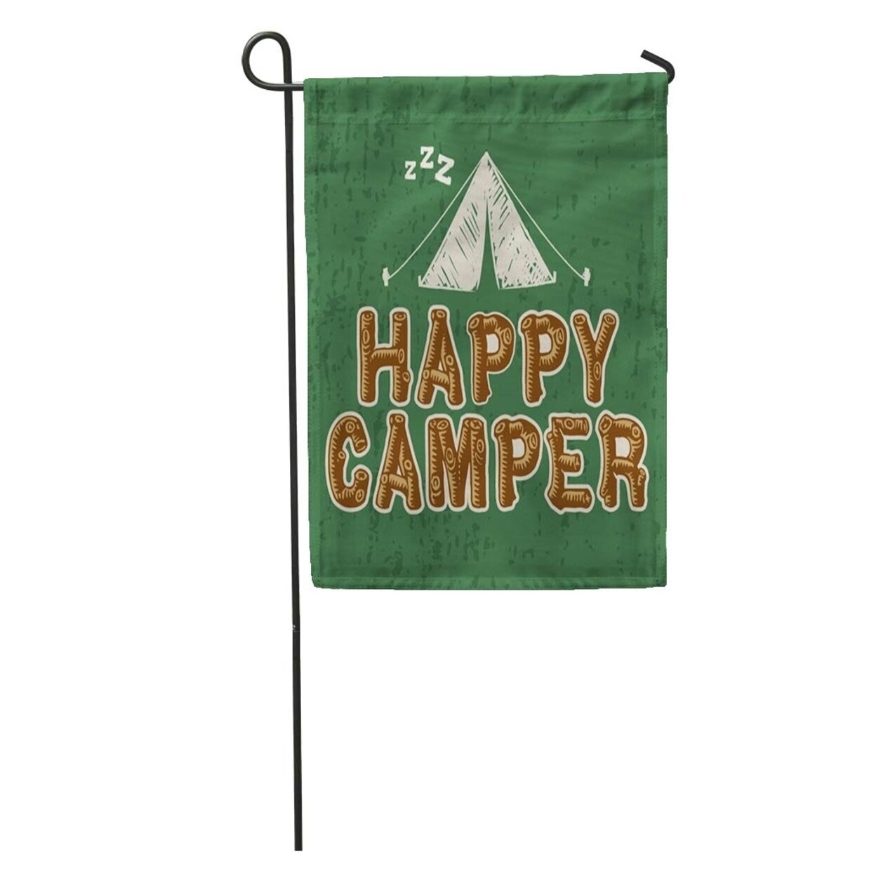Shop Green Baby Happy Camper Screen Brown Hiking Vintage Kids Park