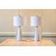 preview thumbnail 17 of 27, Jameson Textured Ceramic Table Lamps (Set of 2)