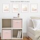 preview thumbnail 3 of 4, Boho Desert Sun Collection Wall Decor Art Prints (Set of 4) Pink Gold Taupe Bohemian Abstract Mountain Southwest Moon Sandscape