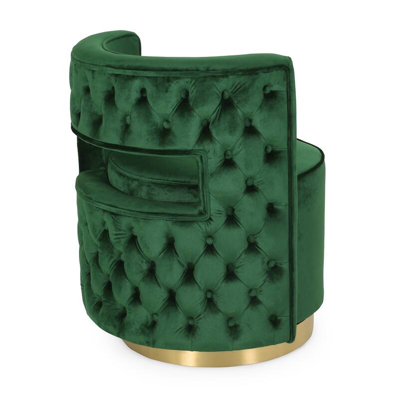 Swivel Arm Chair