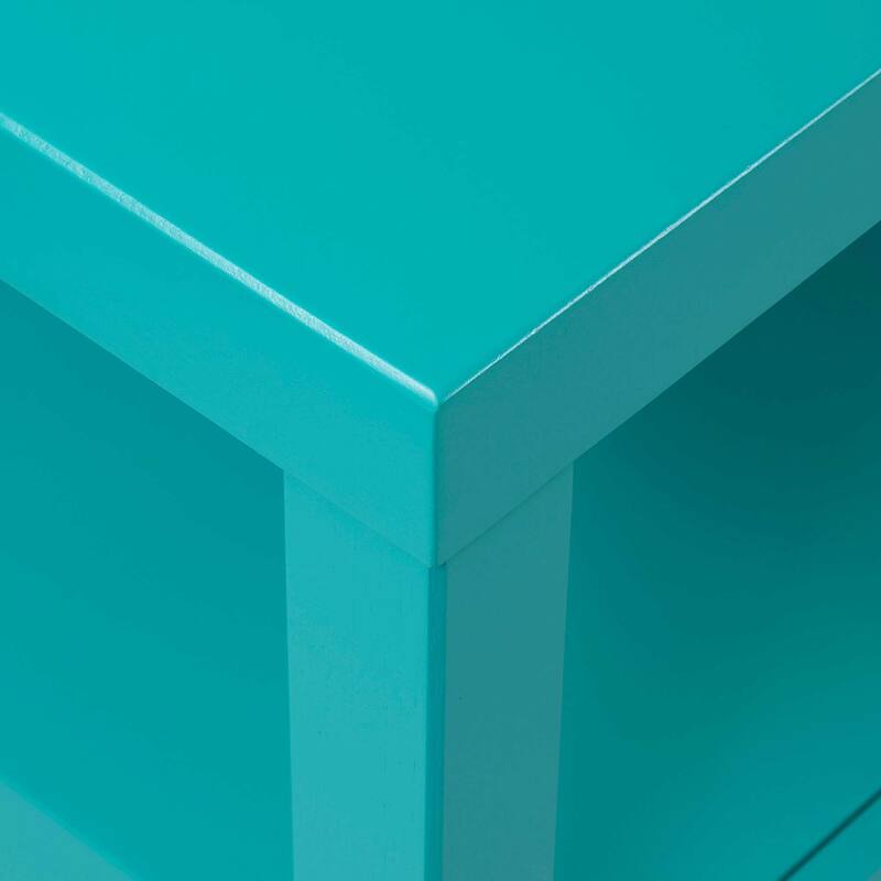East at Main Painted Acacia Wooden End Table
