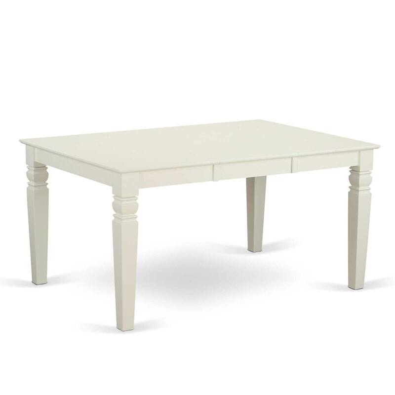HomeStock 5-Piece Buttermilk & Cherry Finish Solid Wood Top Dining Table with 4 Parson Chair with Lattice Back
