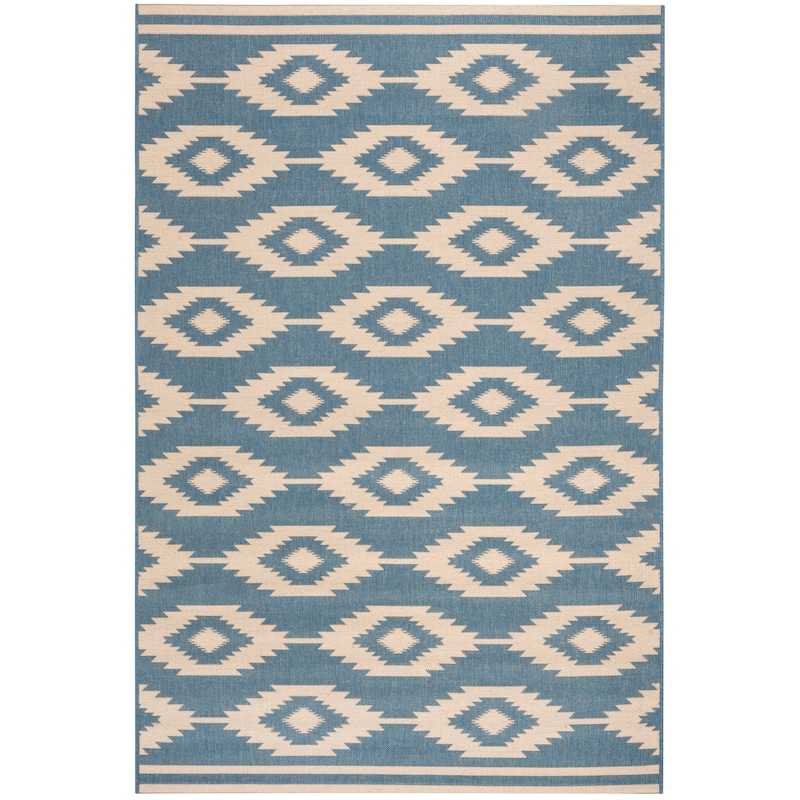 SAFAVIEH Linden Seda Indoor/ Outdoor Waterproof Patio Backyard Rug