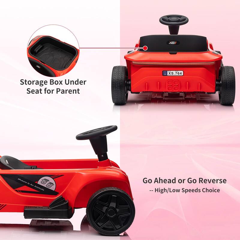 2 Seaters 4-Wheelers Electric Ride On Toy for Kids