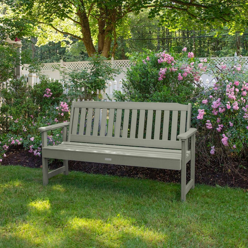 HIGHWOOD Lehigh 5-foot Eco-friendly Synthetic Wood Garden Bench